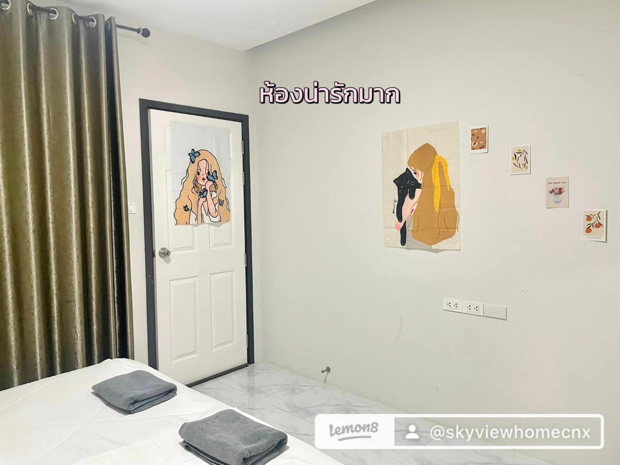 Sky View Home And Hostel Chiangmai Chiang Mai Exterior photo